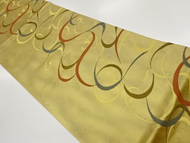 JAPANESE FUKURO OBI / WOVEN ABSTRACT